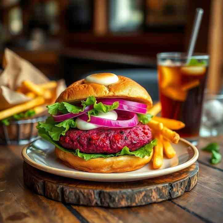 Best Beetroot Burger Crispy, Healthy & Easy Recipe